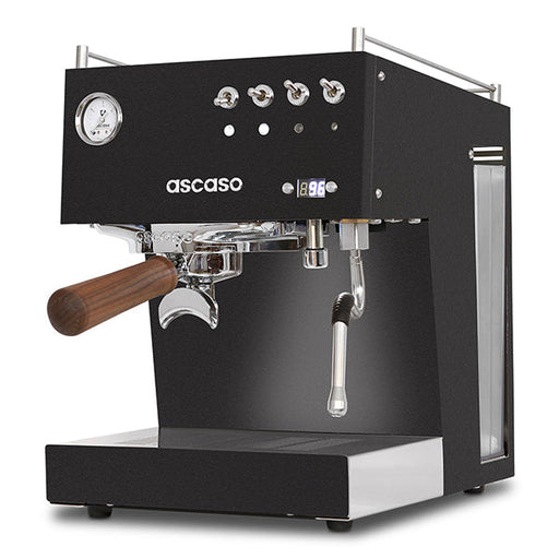 Ascaso Steel Duo PID Coffee Machine Black & Wood