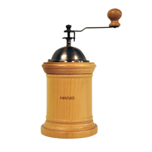 Hario Coffee Grinder Column - Wood, simple, Hario - Barista Warehouse