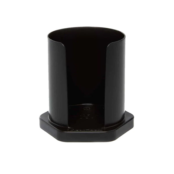 AeroPress black filter holder accessory for coffee brewing and easy paper filter storage