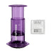 Aeropress Clear Coffee Maker Bundle Ten Mile Disc Purple