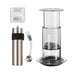 Aeropress Clear Coffee Maker Bundle Ten Mile Tall Bundle