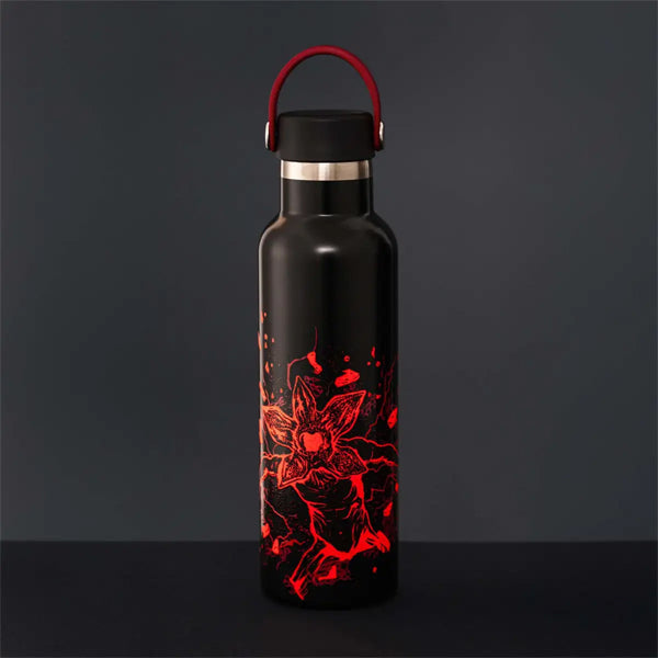 Bialetti Stranger Things Thermic Bottle 600ml stainless steel glow in the dark collectible