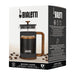 Bialetti Dark Woody Coffee Press 1L with sleek wood look handle and sturdy heat resistant glass