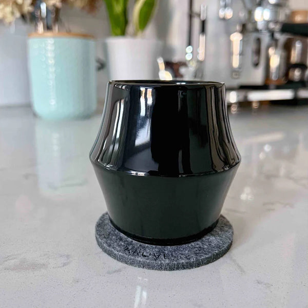 Kruve Cascade Espresso Cup - Black Coaster