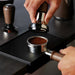 Breville Dual‑Purpose Coffee Distribution Tool, 58 mm stainless steel with walnut handle