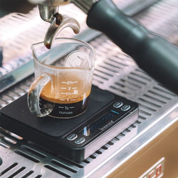 Brewista Smart Black Scale III compact coffee scale for accurate espresso dosing and brewing control