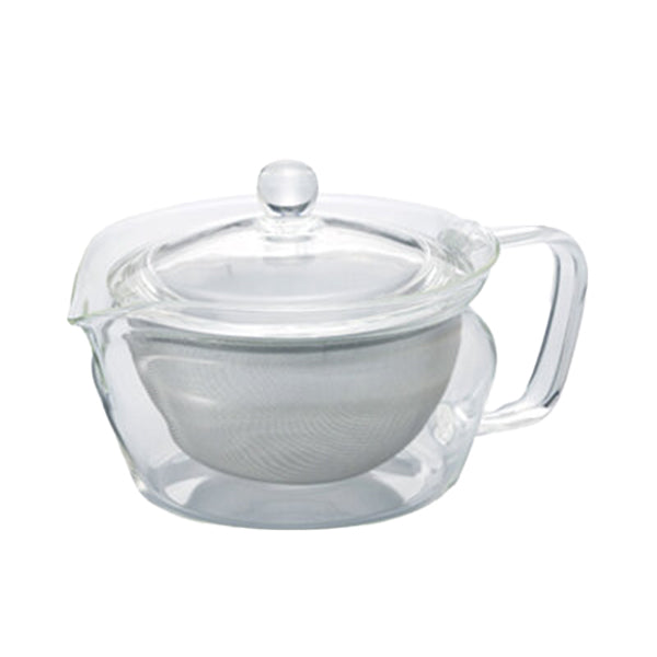 Hario Cha Cha Kyusu Zen Glass Teapot, 300ml, CHZ-30T for brewing tea