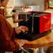 Fellow Espresso Series 1 Espresso Maker Cherry Red Walnut