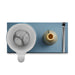 Fellow matcha tea set hazy blue ceramic bowl and whisk set