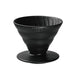 Hario Purion Clay Volcanic Black for V60 dripper, Size 02 (600 ml)