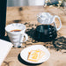 Hario V60 ceramic pour over coffee set white