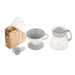 Hario V60 white ceramic pour over coffee set
