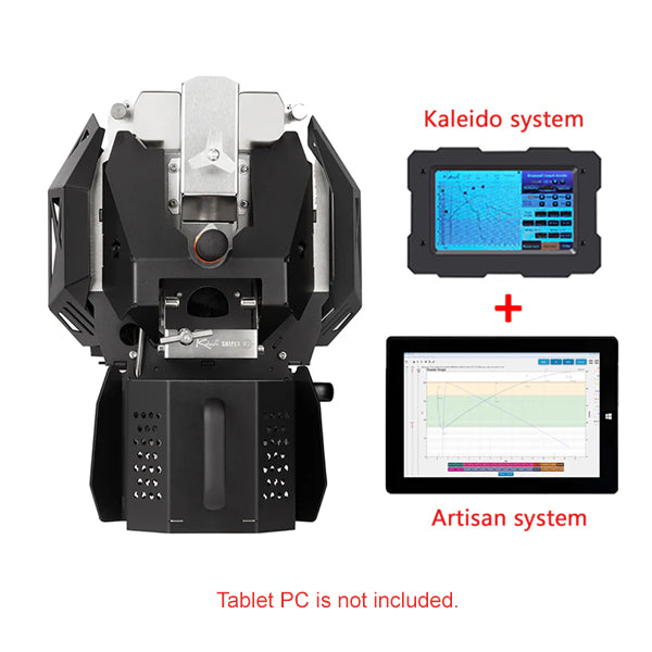 Kaleido M2 Dual 400g Coffee Roaster, Artisan System, Black