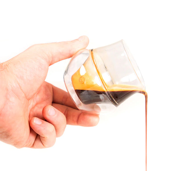 Kruve Propel Server Daddy Got Coffee Edition glass coffee server for stylish espresso and filter coffee serving