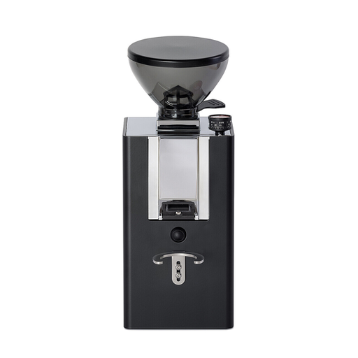 La Pavoni Kube Mill Coffee Grinder with hopper, featuring stainless steel burrs and adjustable grind settings