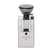 La Pavoni Kube Mill Espresso Coffee Grinder in chrome finish, featuring 50mm flat burrs and stepless grind adjustment for precise espresso preparation.