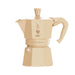 Bialetti Magico Ricordo Moka Express 3-Cup in Cream Finish
