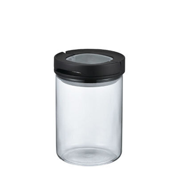 Hario Glass Sealed Coffee Canister Black 800ml