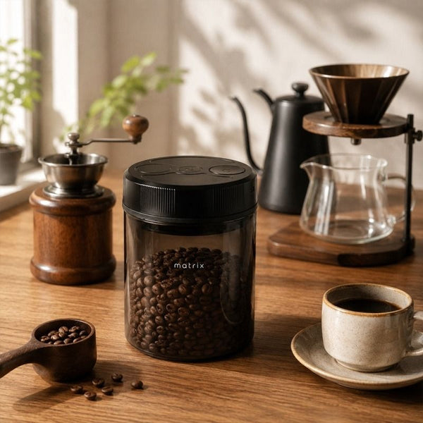 Keeping Coffee Fresh with Matrix V7 700ml Canister