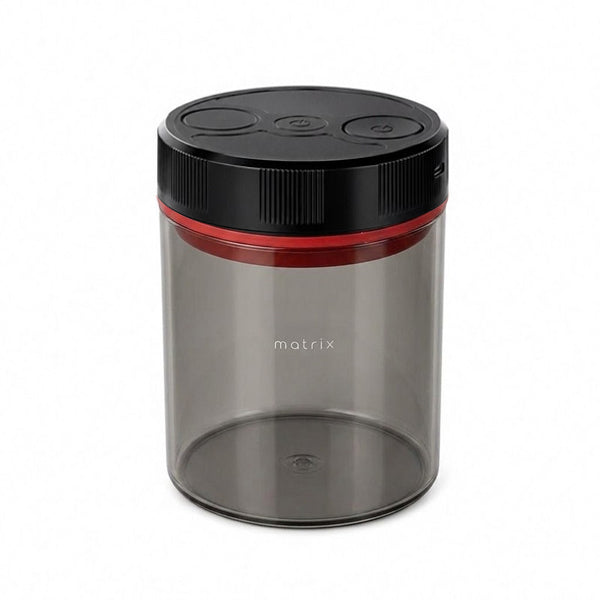 Matrix V7 Automatic Vacuum Coffee Canister 700ml Black Red
