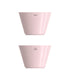 Ni Wares Toto 120ml Cup Set of 2 dual lip porcelain coffee cups designed to enhance flavour and mouthfeel