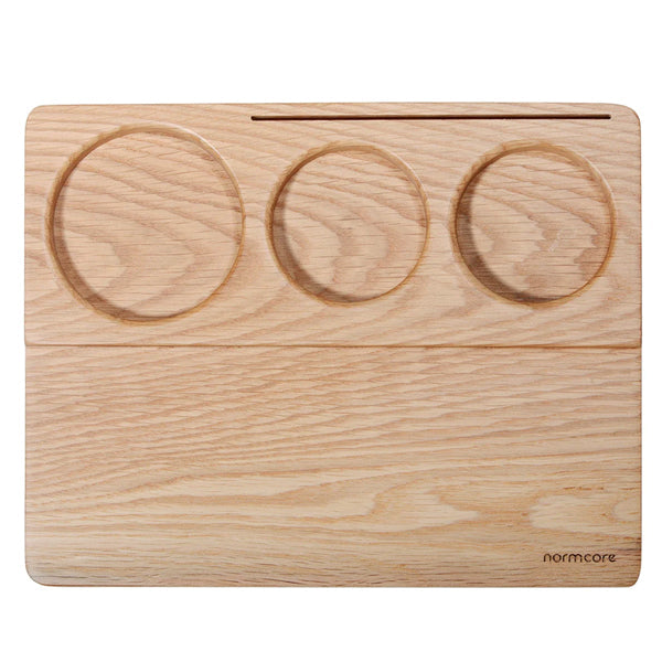 Normcore Tamping Mat Station - Wood Oak