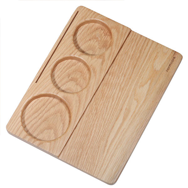 Normcore Tamping Mat Station - Wood Oak