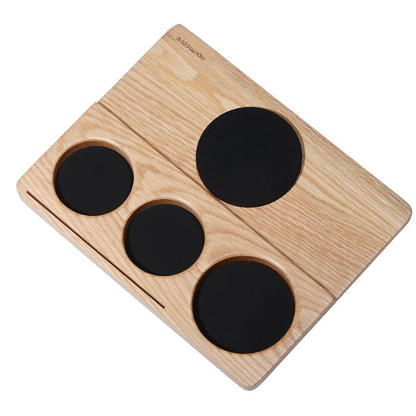 Normcore Tamping Mat Station - Wood Oak