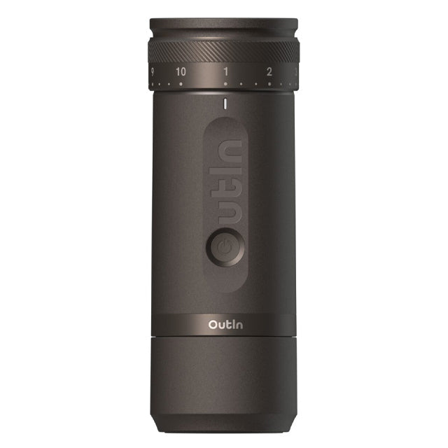 OutIn Fino Portable Coffee Grinder in Tundra Brown Finish