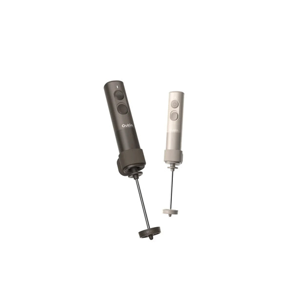 OutIn LattoGo portable electric milk frother for hot and cold milk foam