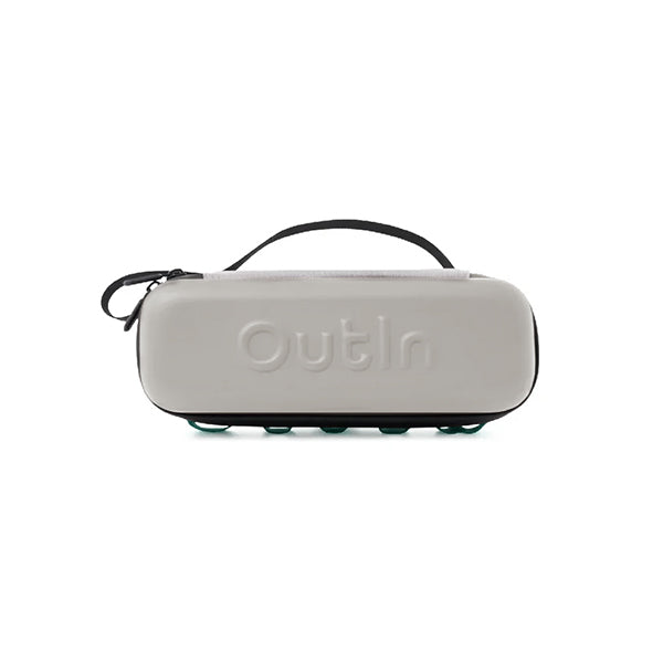 Outin EVA Protective Case Sand Beige durable travel case designed to protect portable espresso gear