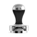 PESADO 58.5 Metal Tamper Black Silver 58.5mm w/ Depth Adjuster