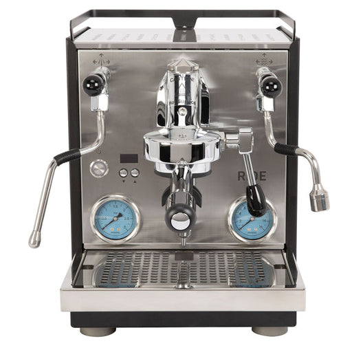 Profitec RIDE Espresso Machine. Sleek stainless steel home espresso maker with PID temperature control and dual boiler system