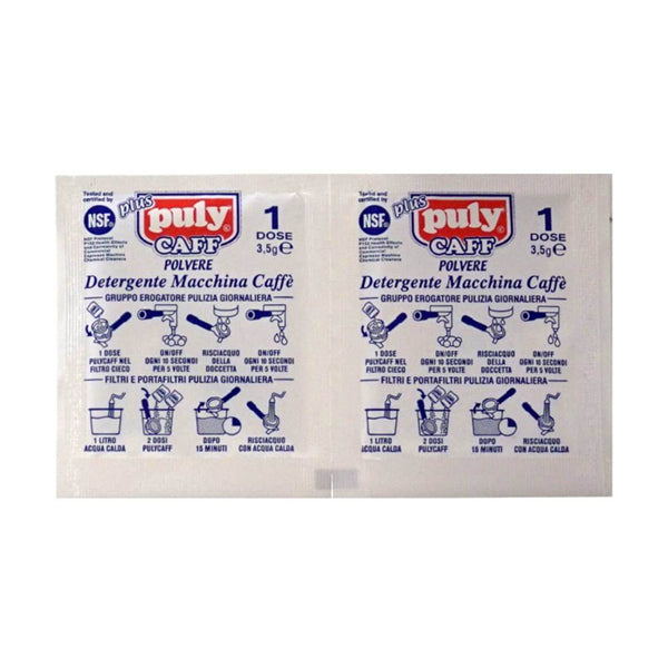 Puly Caff espresso machine detergent powder