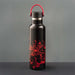 Bialetti x Stranger Things Thermic Glow Bottle 600ml insulated drink bottle with red Demogorgon design