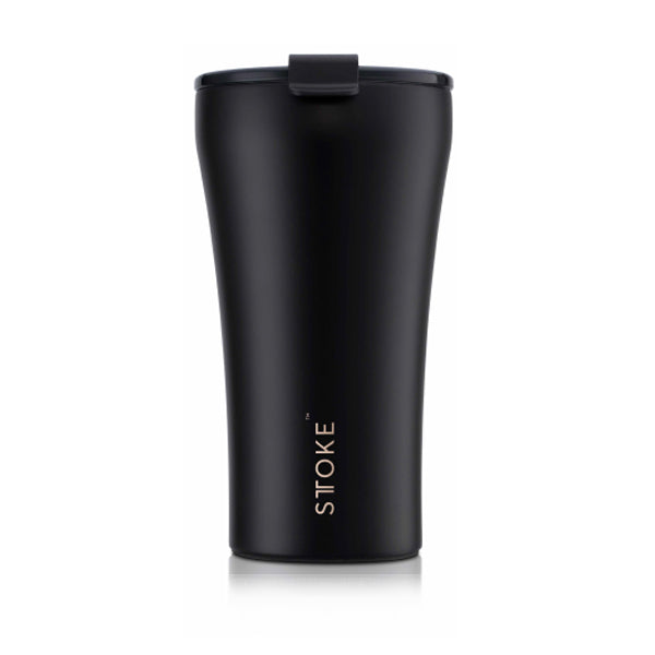 Sttoke New v2 12oz black travel mug