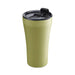 Sttoke Earth Series 12oz Heather Green reusable coffee cup with ceramic lining and insulated design