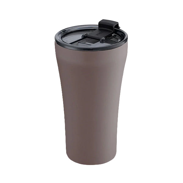 Sttoke Earth Series 12oz Willow Grey reusable coffee cup with ceramic lining and insulated design