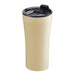 Sttoke Earth Series 16oz Dune Yellow reusable coffee cup with ceramic lining and insulated travel design