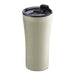 Sttoke Earth Series 16oz Mousse Taupe reusable coffee cup with ceramic lining and insulated travel design