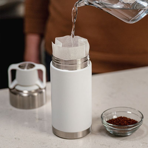 Toddy Go Brewer White Stainless