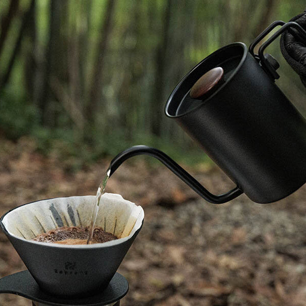 Zebrang Nomad Drip Kettle with Outdoor-Friendly Design and Precision Pouring Spout