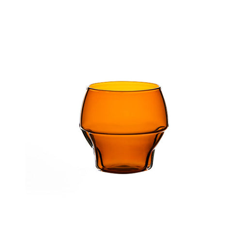 Avensi Aeresso Amber Espresso Glass with Aeration Wave Design