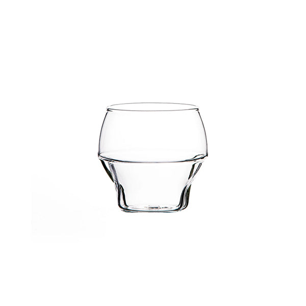 Avensi Aeresso Clear Espresso Glass with Aeration Wave Design