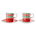 Bialetti Italia Espresso Cup and Saucer Set
