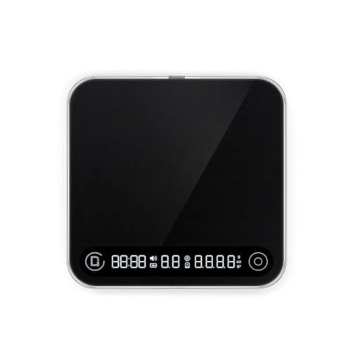 Difluid Microbalance Titanium Coffee Scale Black