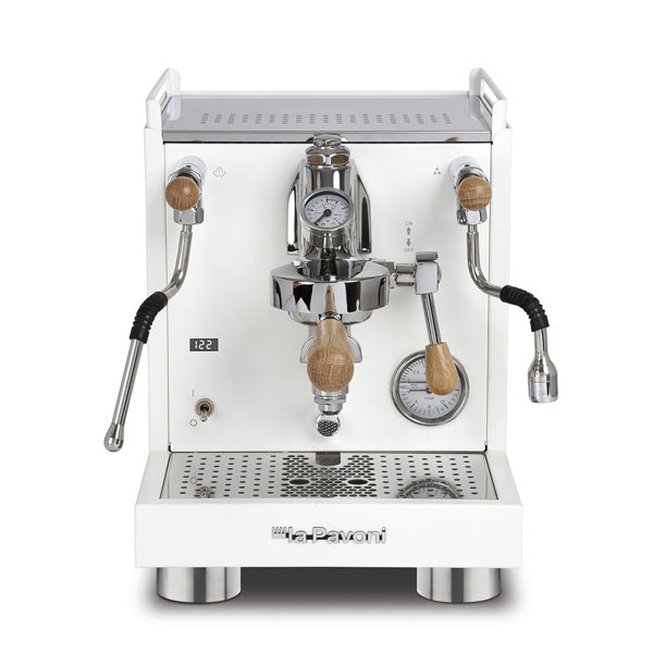 La Pavoni Cellini Evo White Espresso Machine