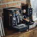 Lelit MaraX3 Black Coffee Machine with Wood Accents