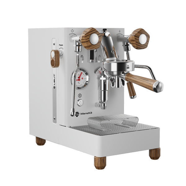 Lelit MaraX3 White Heat Exchange Espresso Machine