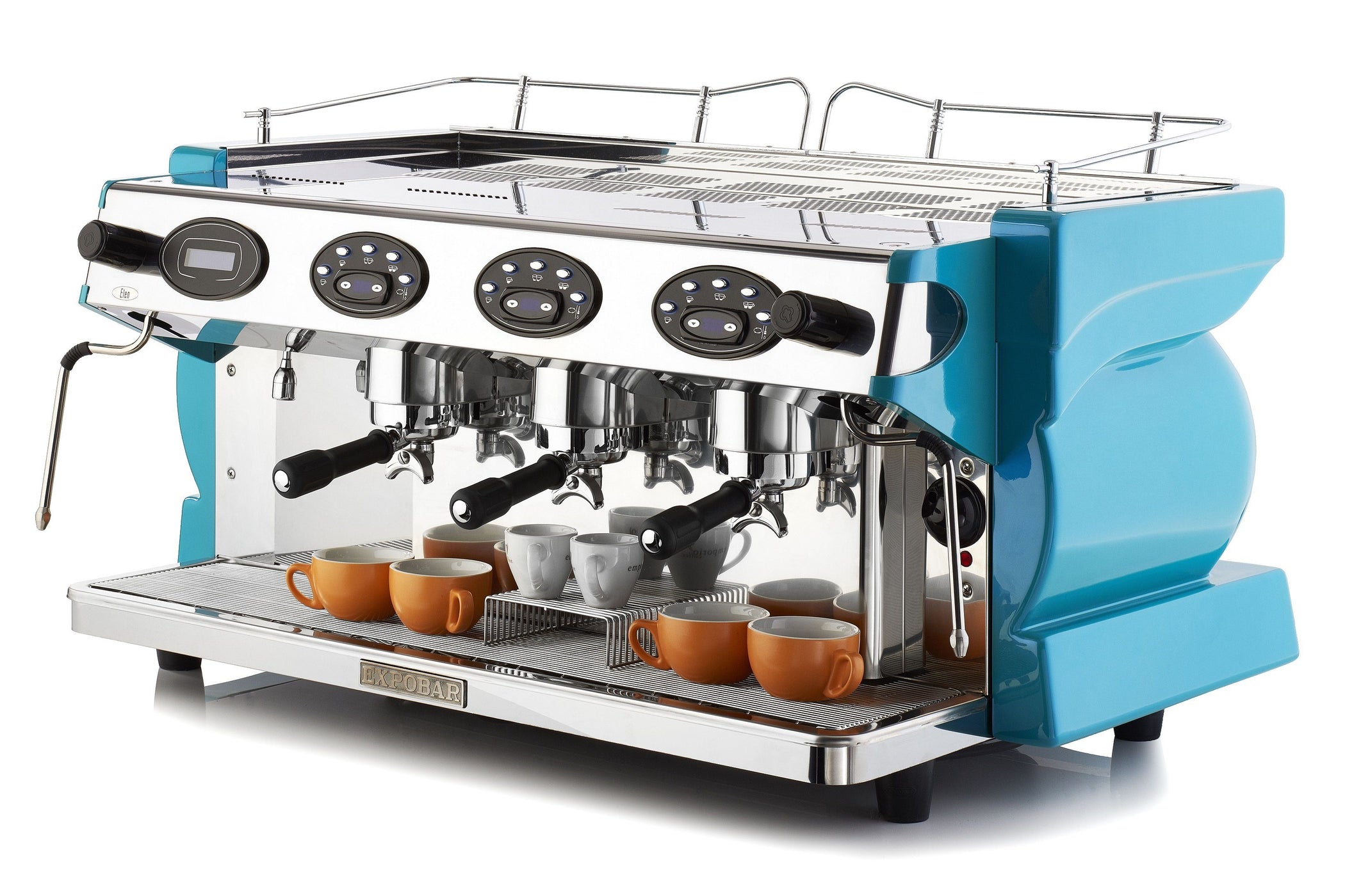 Espresso 3 Group ALFA Ruggero Multi Boiler Coffee Machine — Barista ...